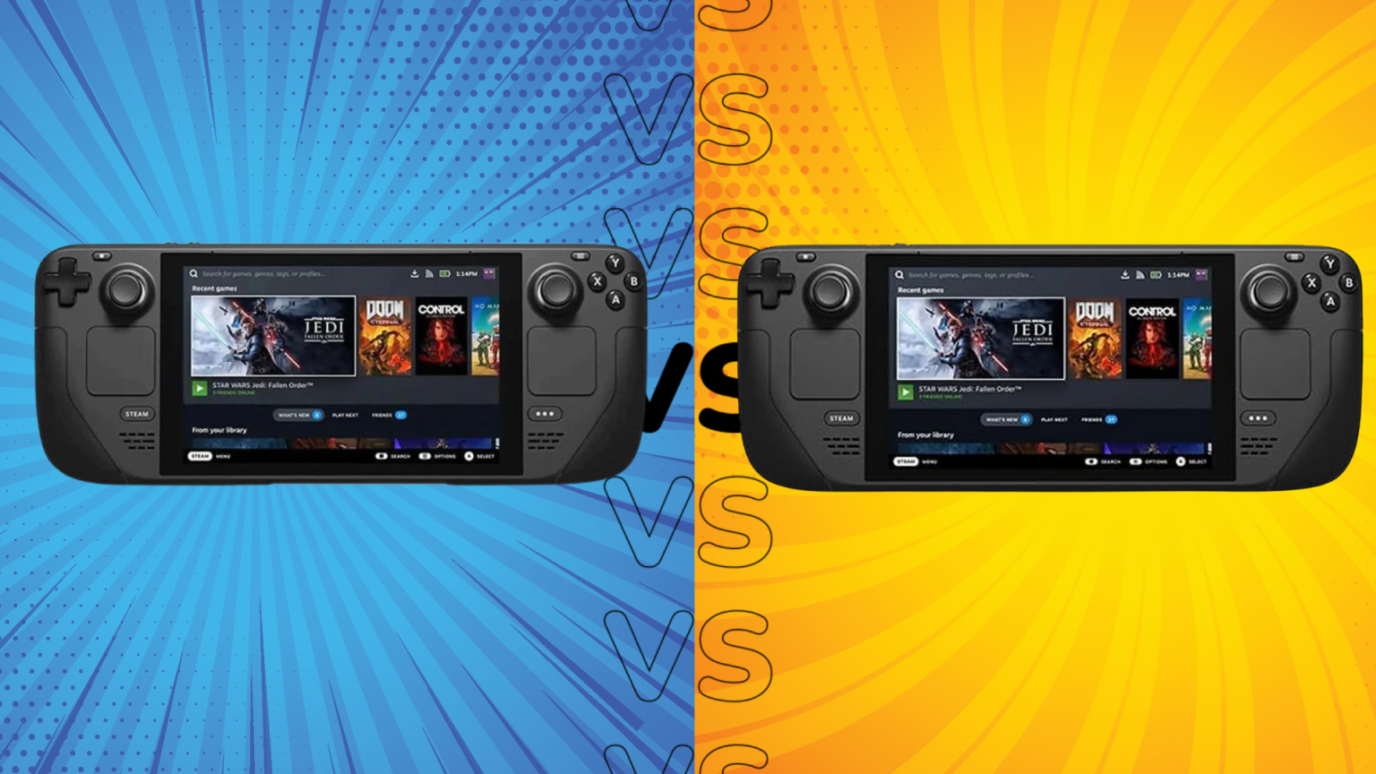 Steam Deck OLED vs Steam Deck LCD quelle est