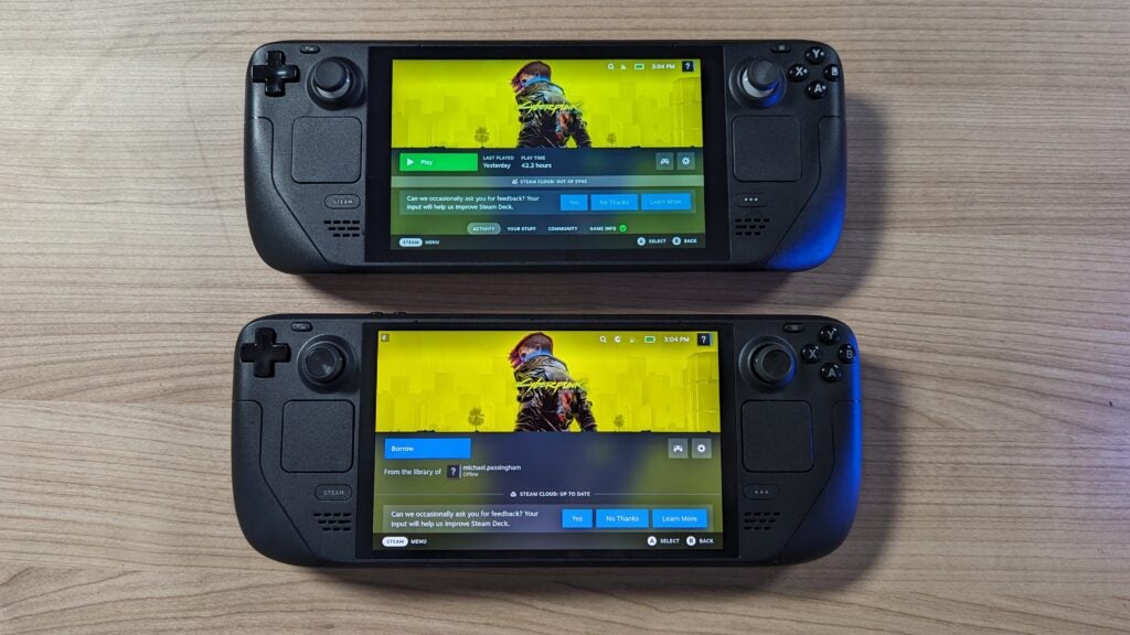 Steam Deck OLED contre Steam Deck LCD