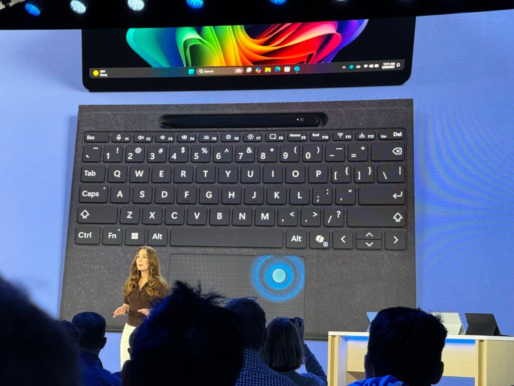 clavier superficiel