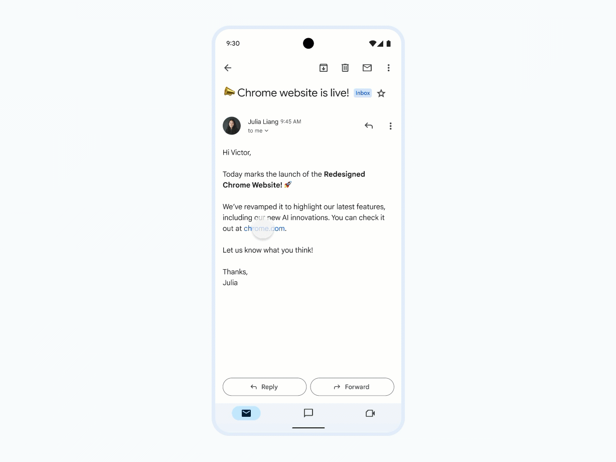 Les onglets personnalises Chrome donnent un grand coup de pouce