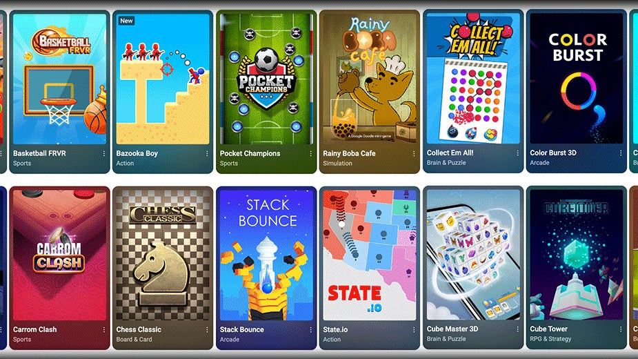 YouTube rend son service de jeux Playables accessible a tous