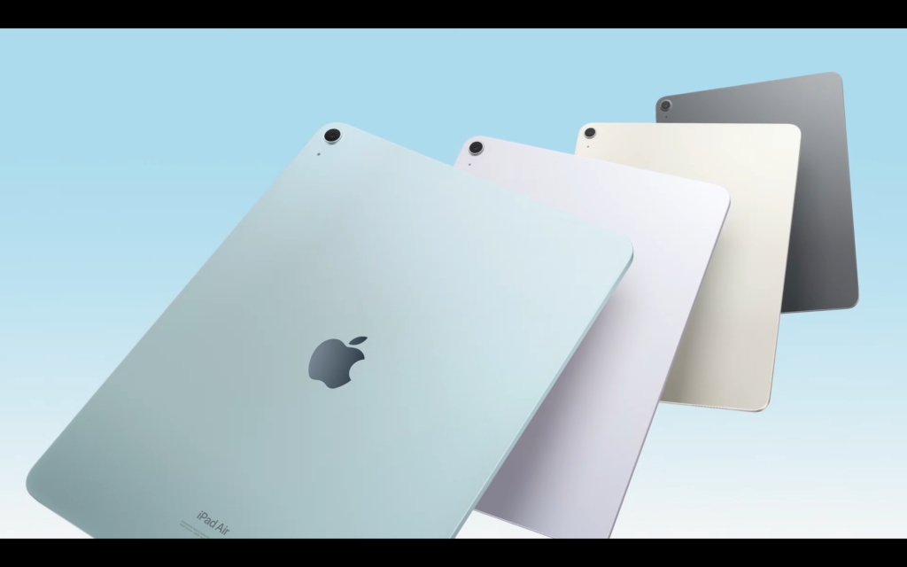 Options de couleurs de l'iPad Air 6