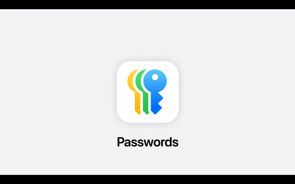 Application de mots de passe macOS Sequoia