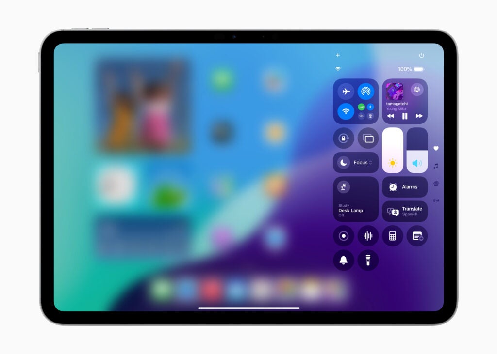 nouveau centre de contrôle iOS 18