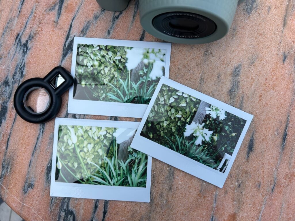 Gros plans avec Instax Wide 400