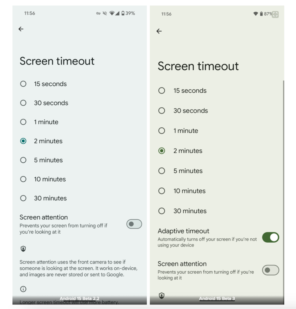 Bêtas Android
