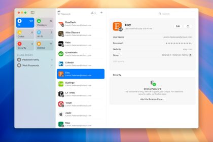 Apple presente une application dediee aux mots de passe avec