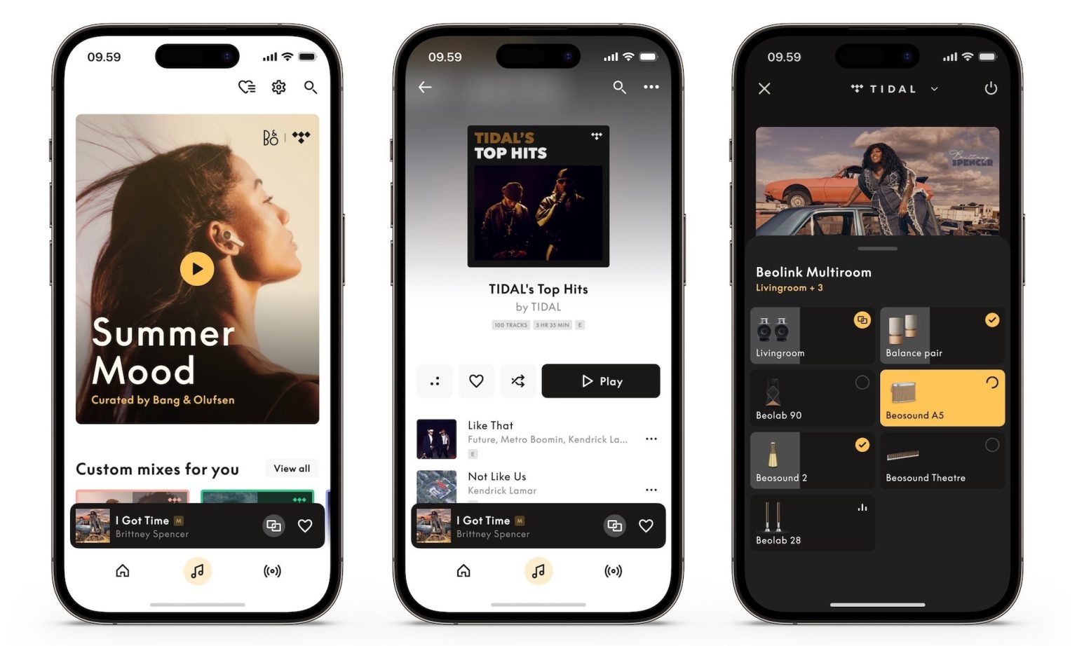 Bang Olufsen et Tidal sassocient pour offrir de la