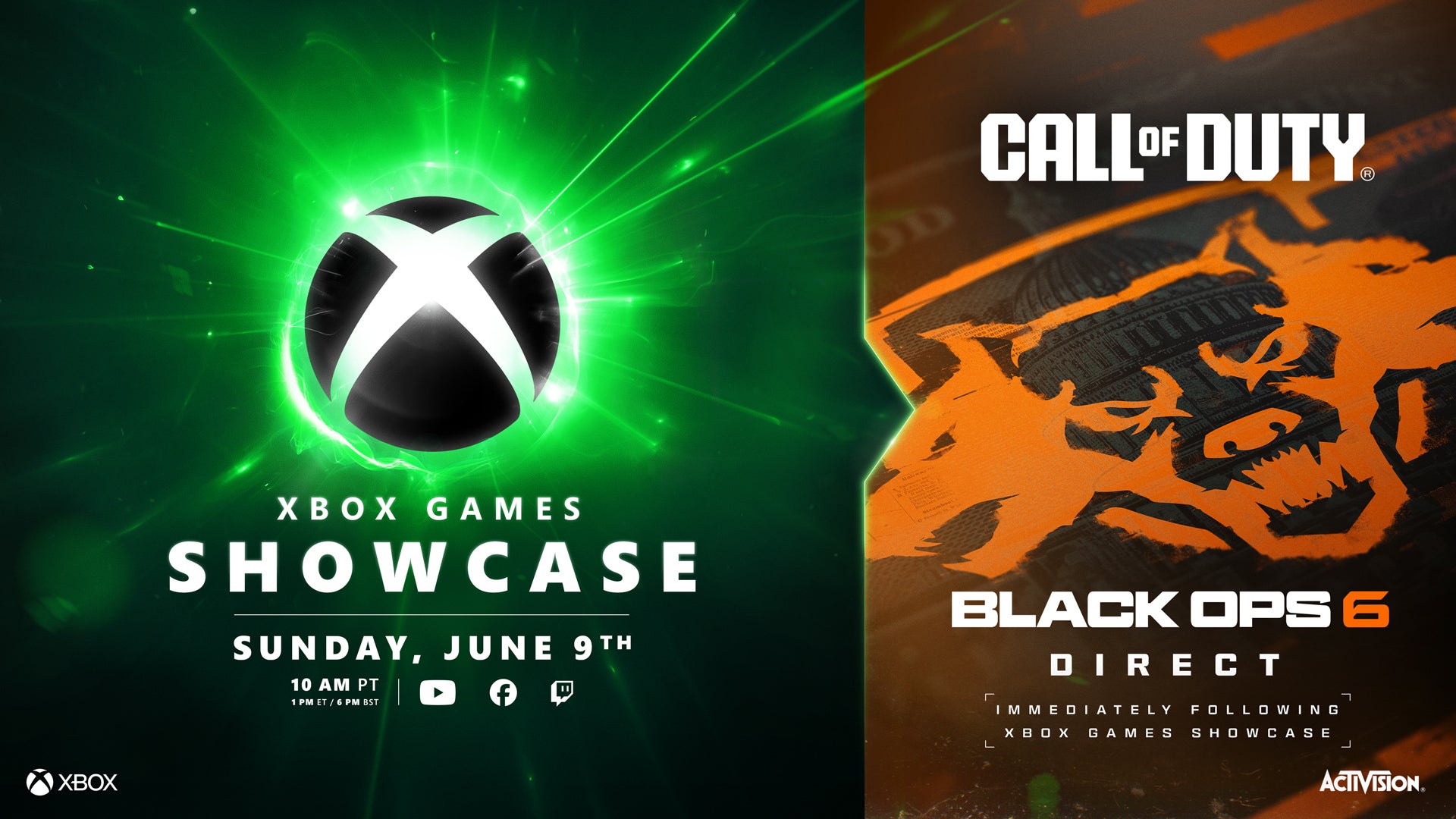 Comment regarder Xbox Games Showcase et Call of Duty Black