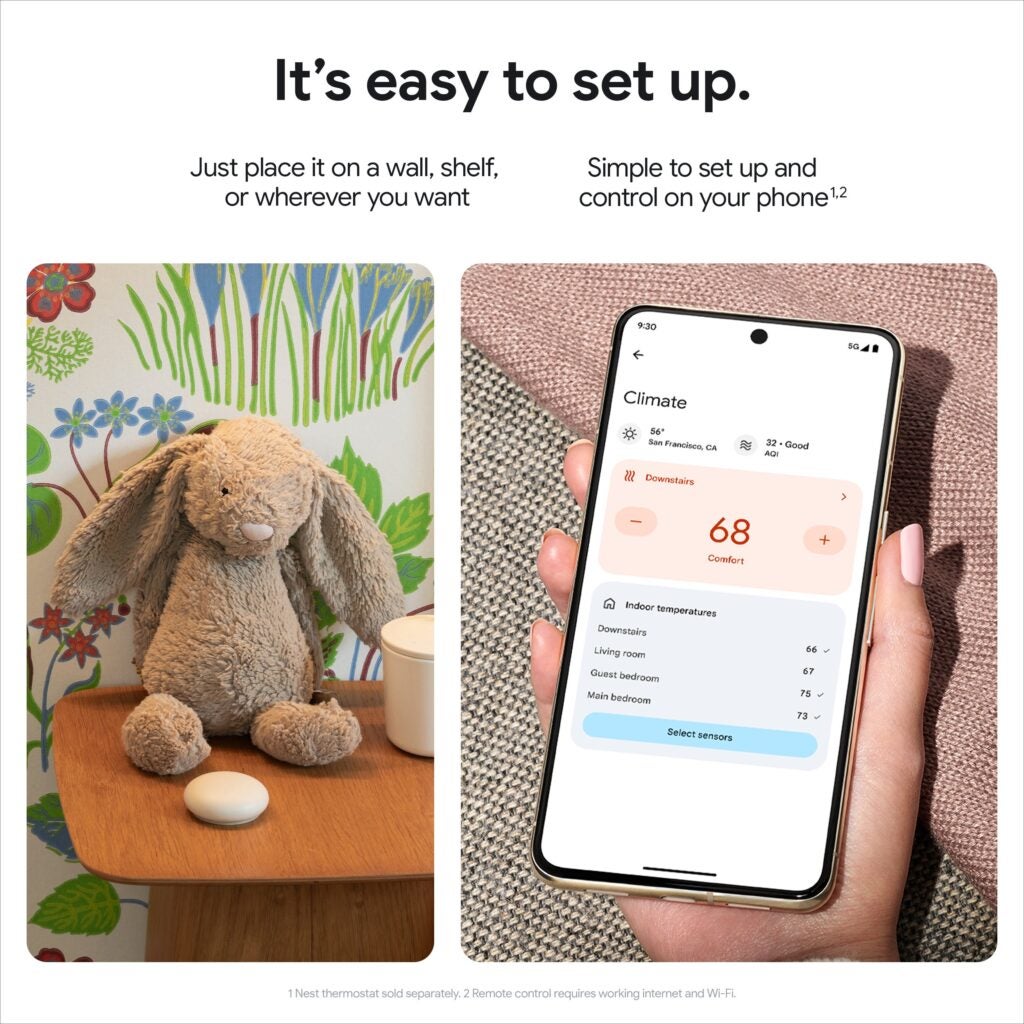 Thermostat d'apprentissage Nest 4e génération de l'interface utilisateur Google Home