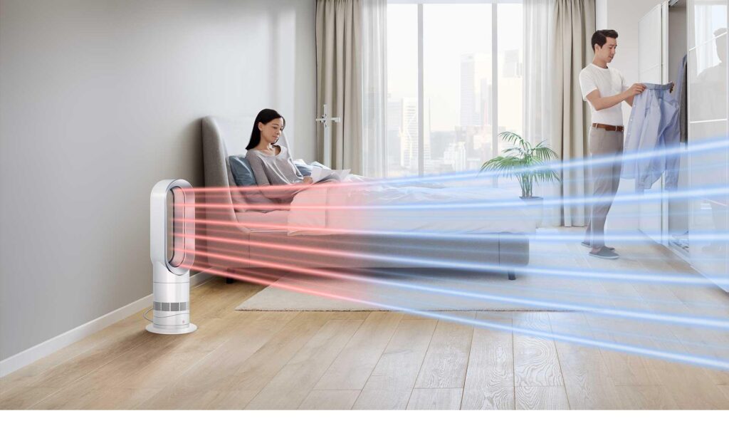 Aspirateur à jet chaud et froid Dyson