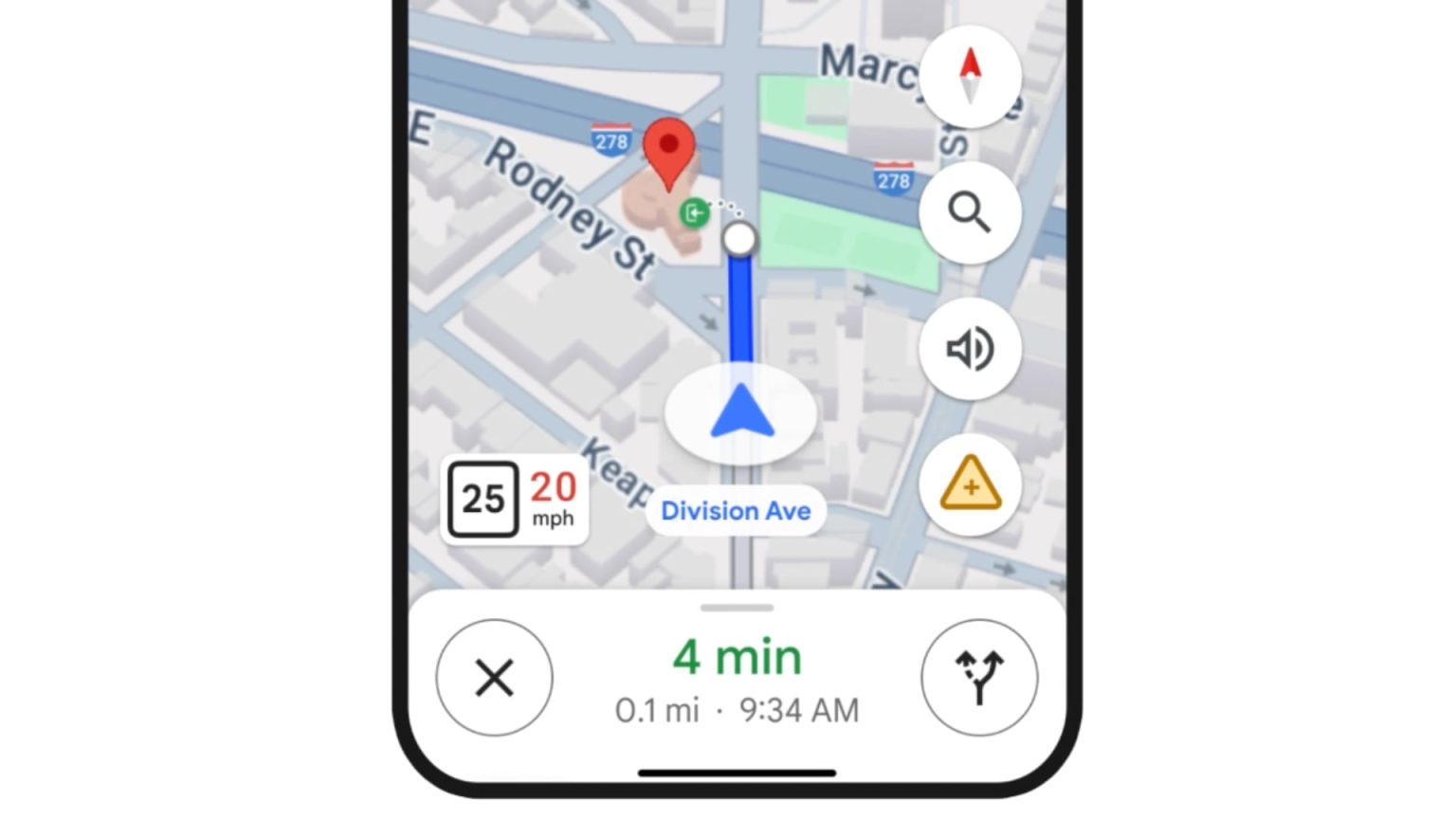 Google Maps devient plus precis sur votre destination