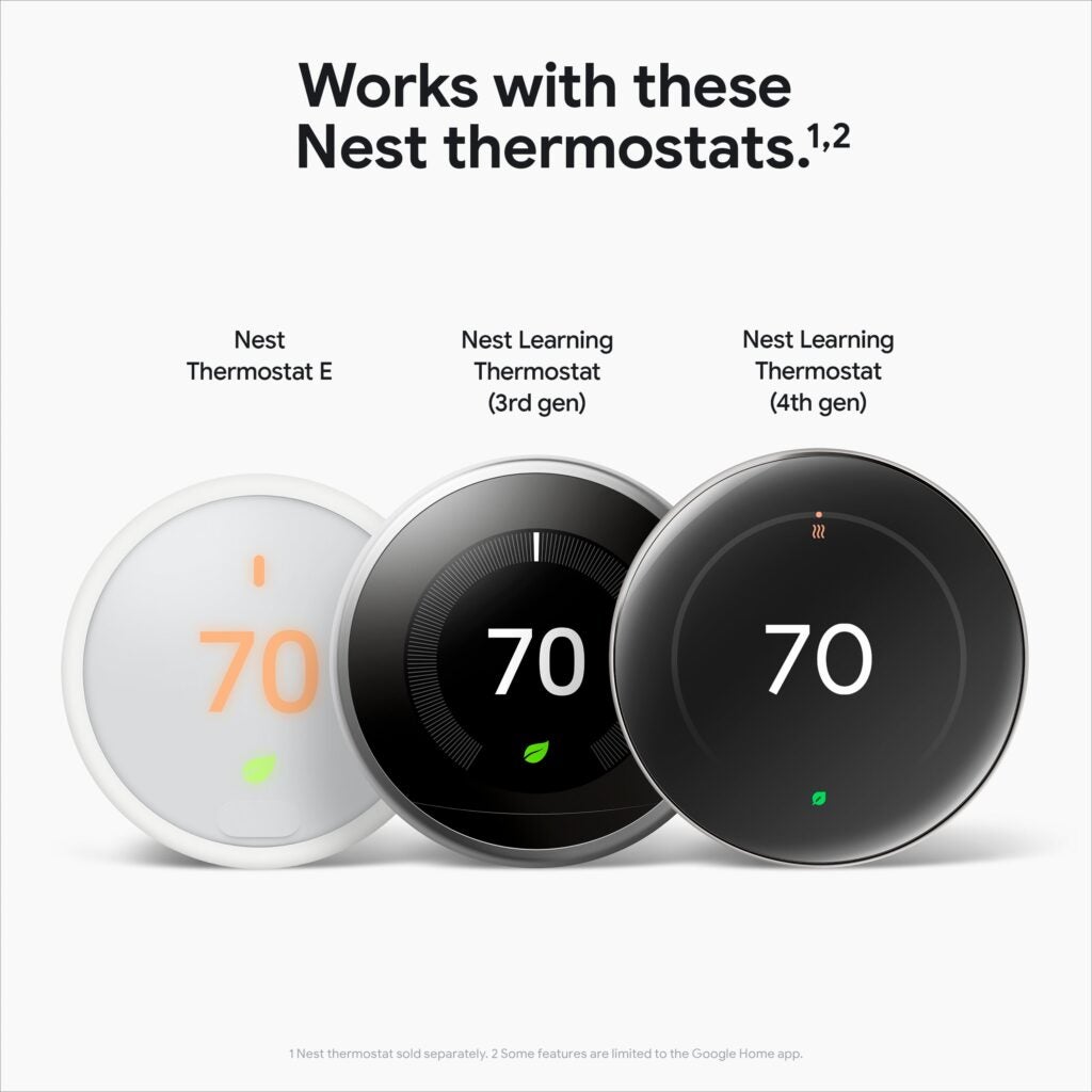 Fuite du thermostat Nest Learning de 4e génération