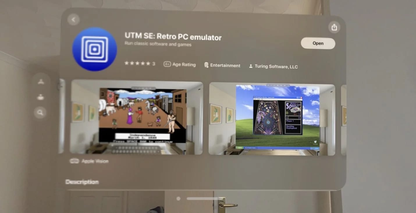 Vous pouvez desormais executer un emulateur de jeu PC sur