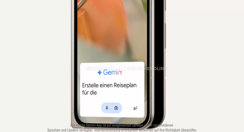 Google Pixel 9 Pro Fold avec Google Gemini