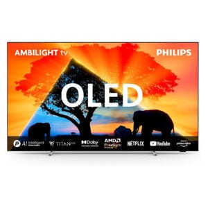 Économisez 500 £ sur le téléviseur intelligent OLED 4K Philips Ambilight 55OLED759