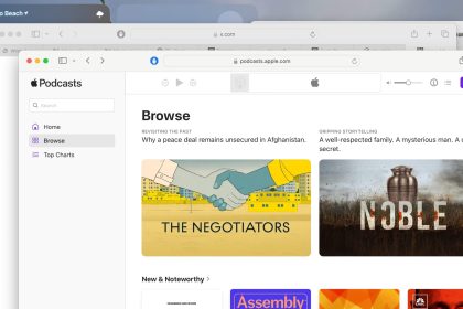 Apple Podcasts sur le Web est un moyen simple de