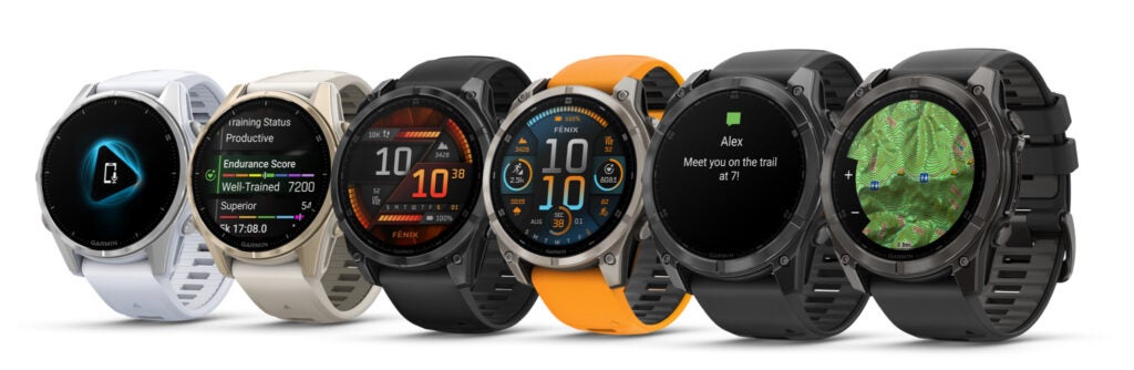 Gamme Garmin Fenix ​​8