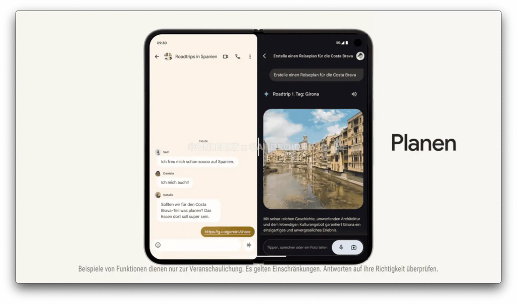 Google Pixel 9 Pro Fold : multitâche en écran partagé