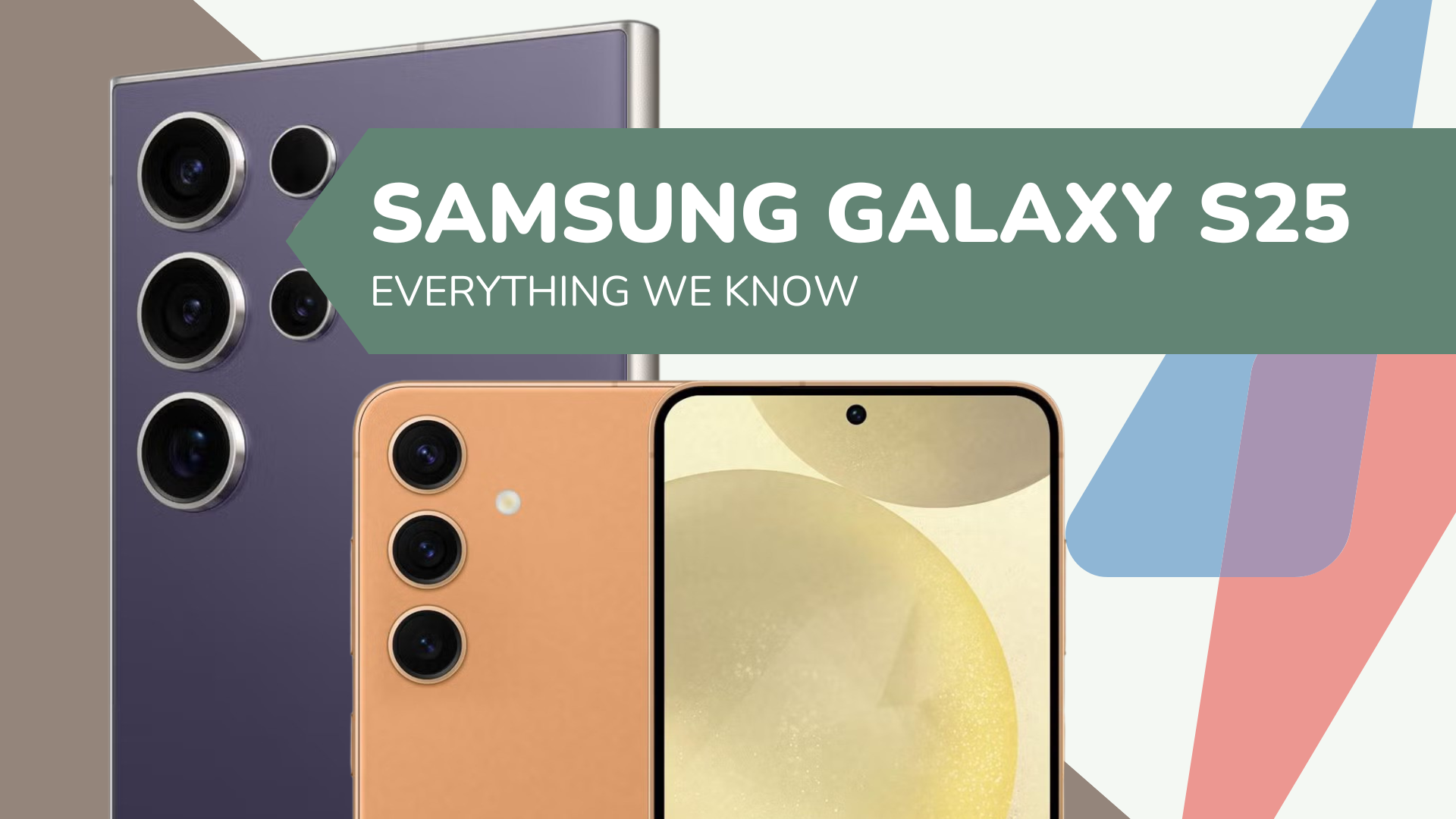 Rumeurs sur le Samsung Galaxy S25 tout ce que