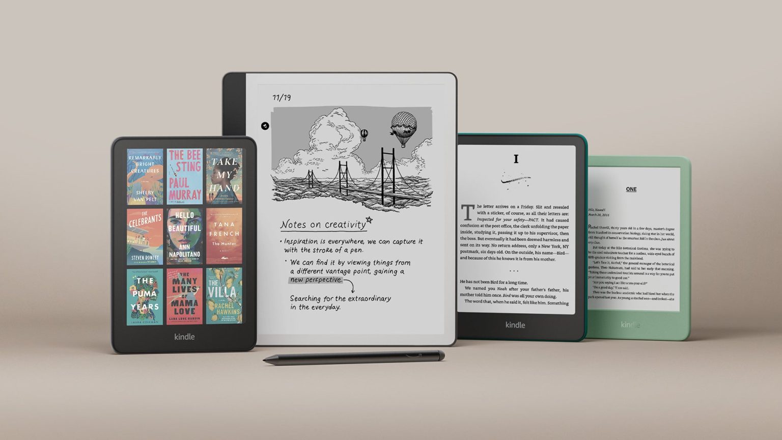 Amazon annonce une nouvelle gamme Kindle avant de changer davis