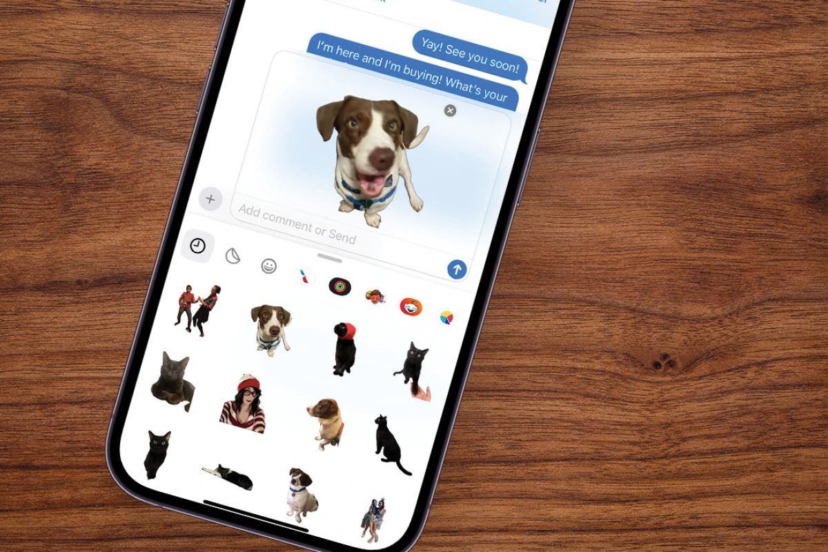 Comment creer un autocollant sur iPhone et ou vous pouvez