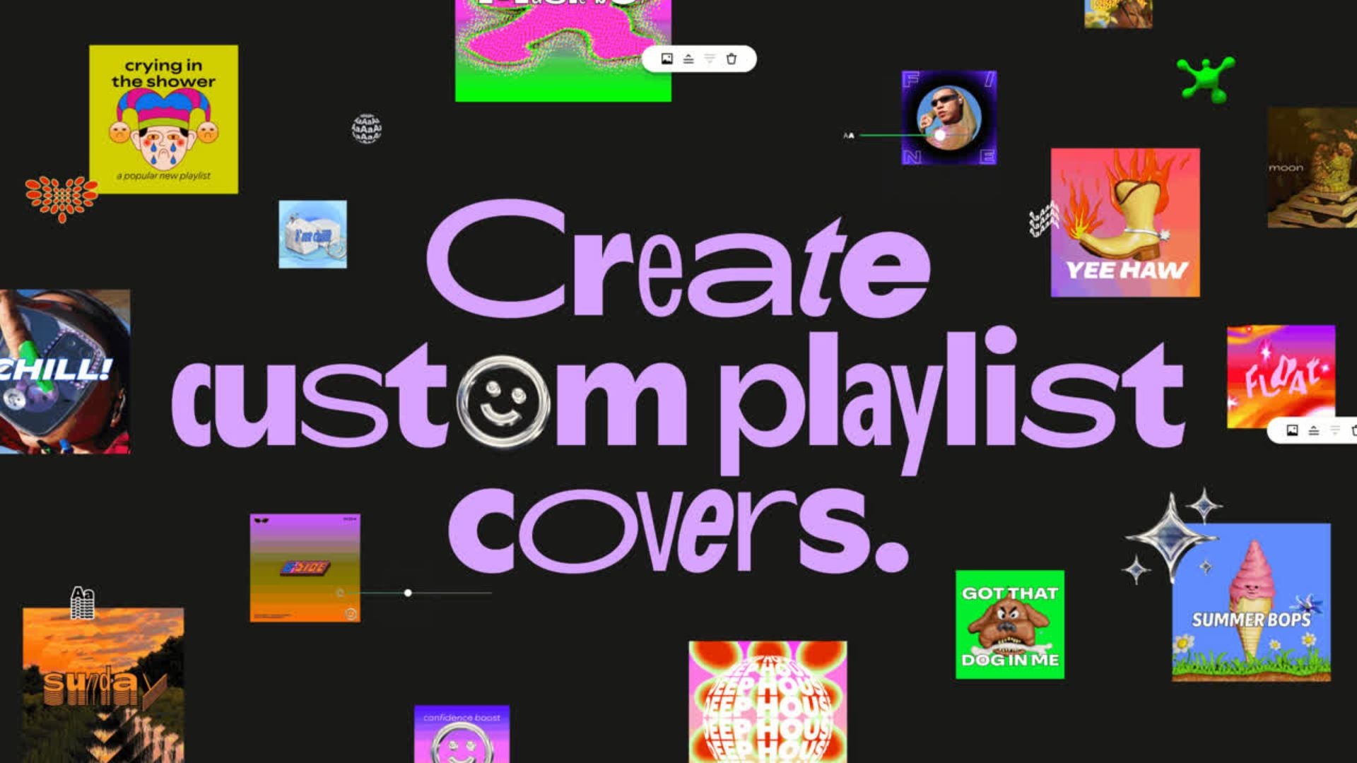 Comment creer une pochette de playlist Spotify unique