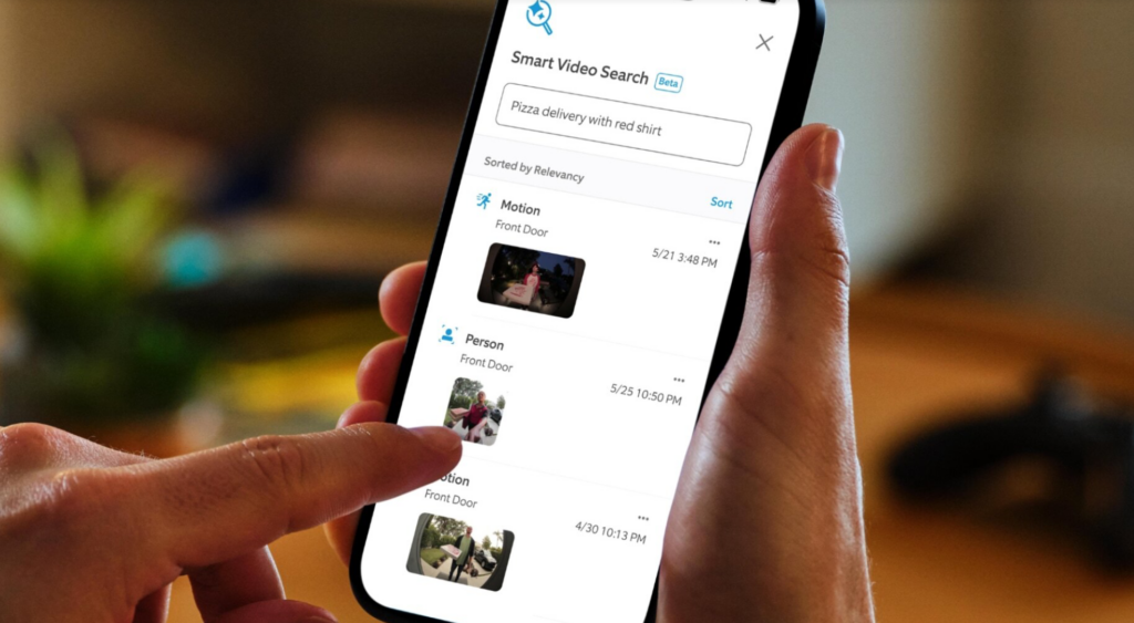 La nouvelle recherche IA de Ring vous dira qui a