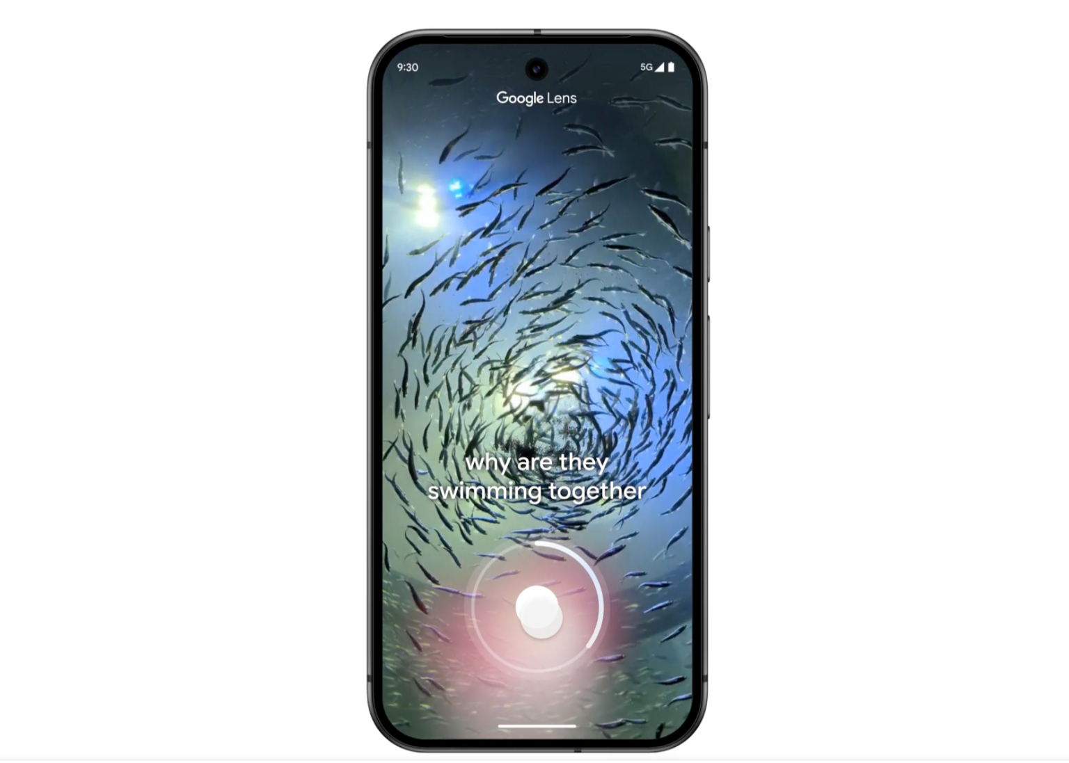 La recherche Google Lens avec video et voix est la