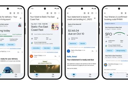 Les cartes recapitulatives remaniees de Gmail constituent la mise a