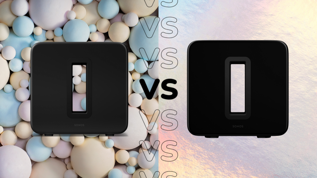 Sonos Sub 4 contre Sonos Sub 3 Quoi de