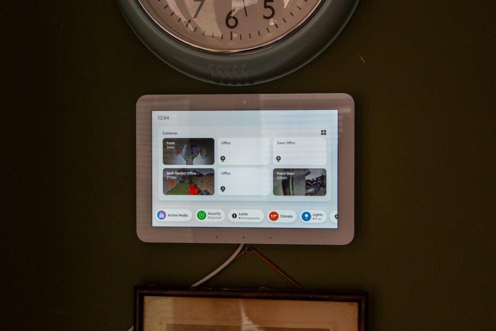 Widget de caméra Amazon Echo Hub