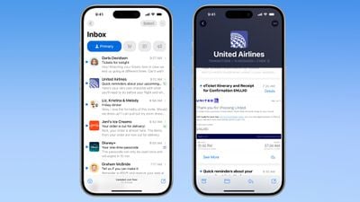 application de messagerie iOS 18