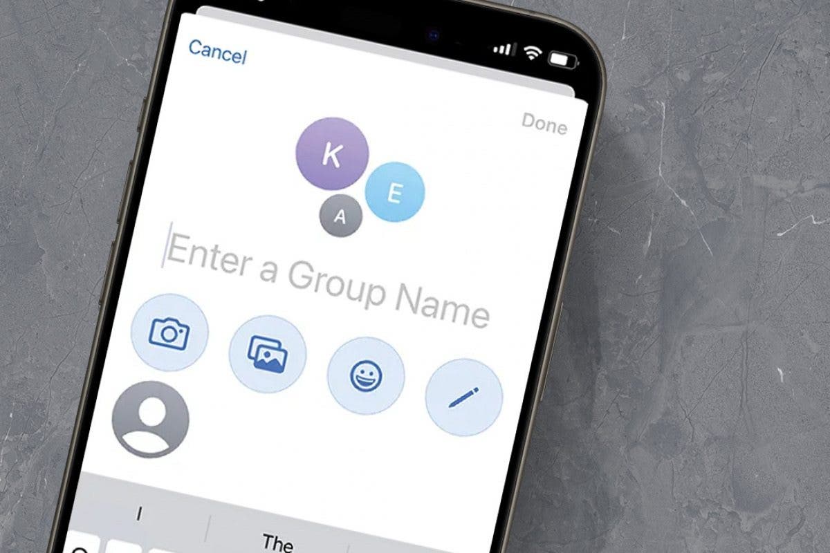 1737491063 Comment nommer un texte de groupe sur iPhone