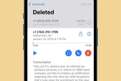 1742943734 Comment recuperer rapidement la messagerie vocale supprimee sur iPhone
