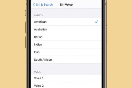 Comment changer la voix de Siri sur iPhone