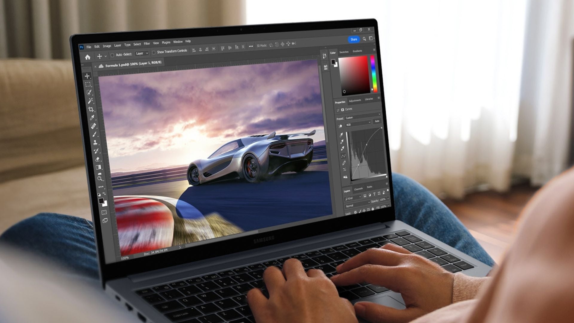 Le Samsung Galaxy Book 4 est de pres de 50