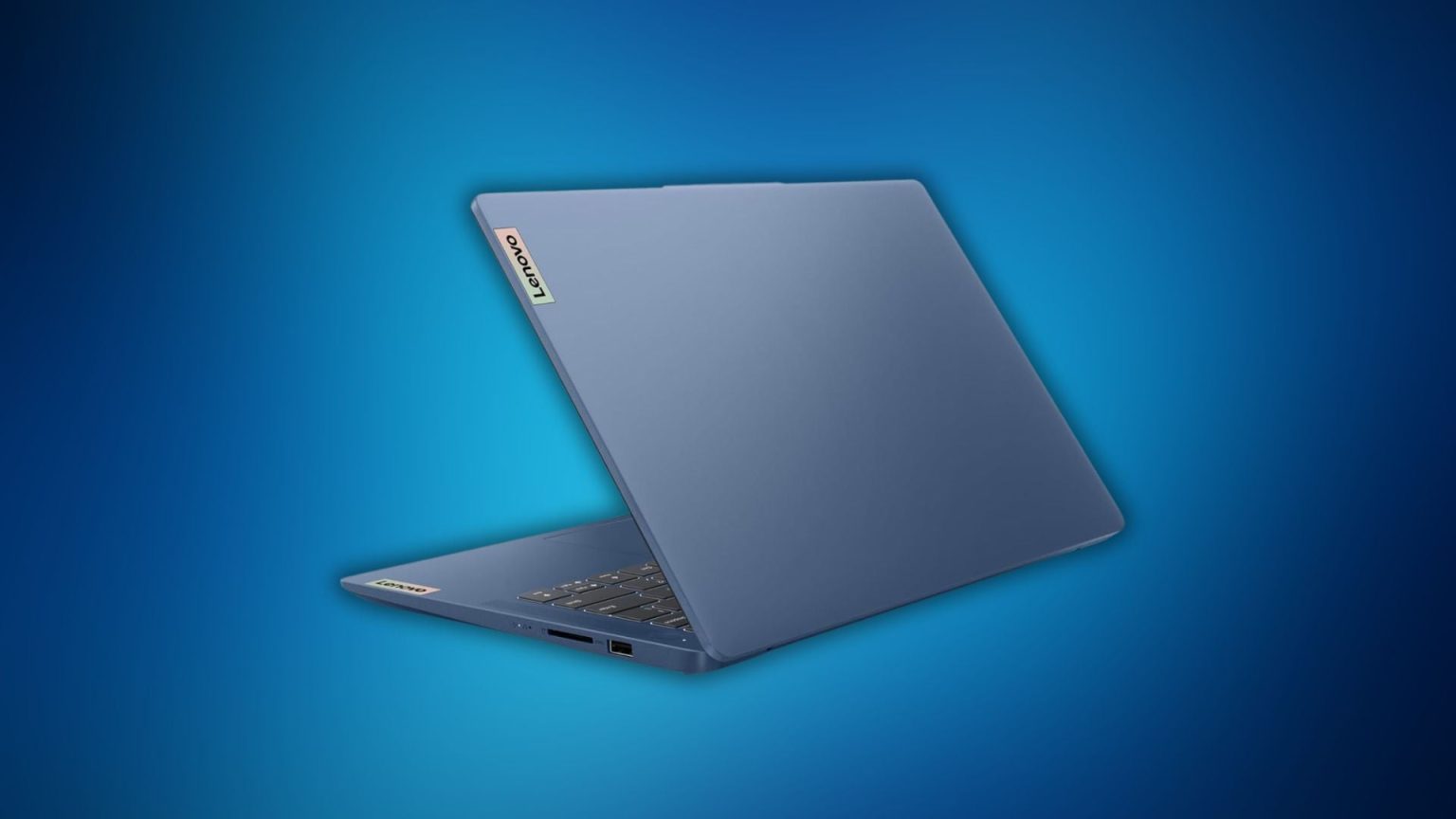Lordinateur portable Slimline de 14 pouces de Lenovo a chute