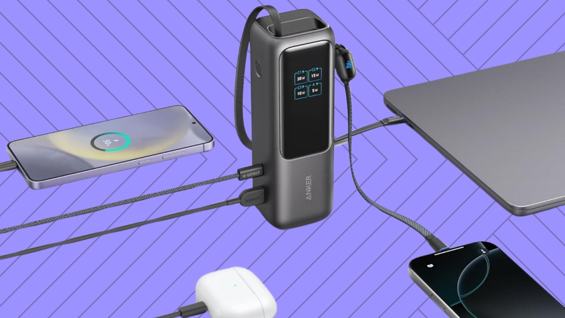 Remplacer quatre appareils a la fois avec ce chargeur portable