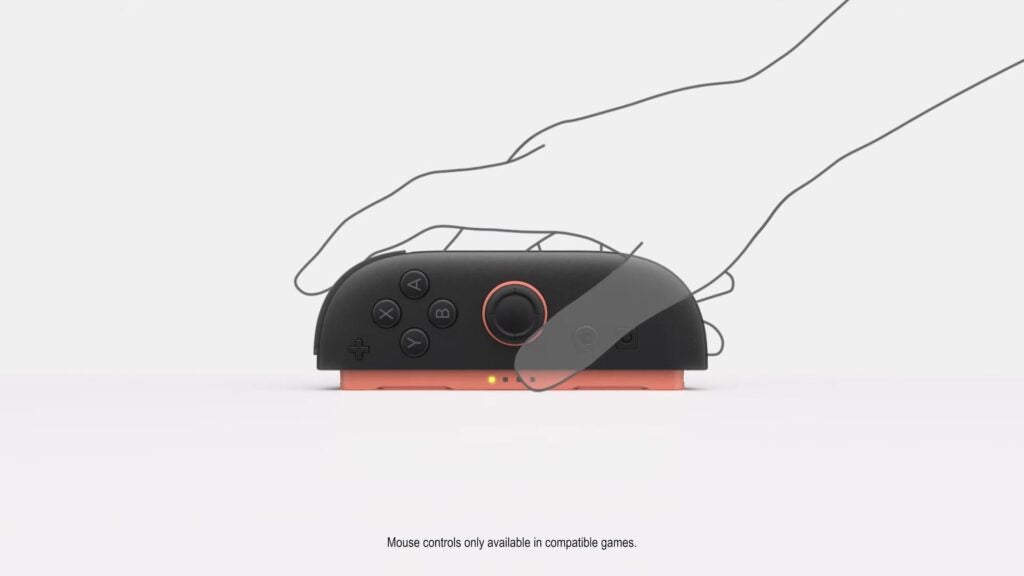 Joy Con 2 en mode souris