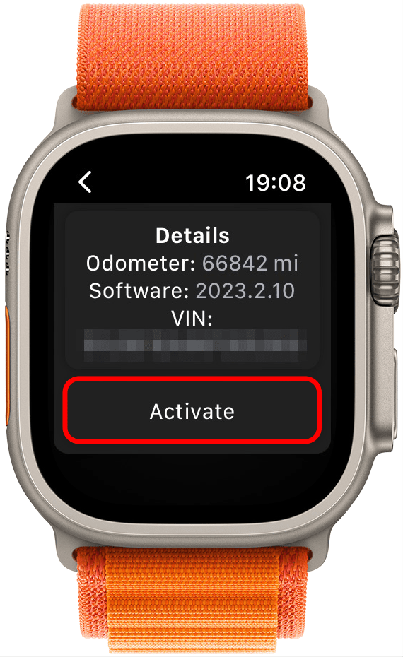 Faites défiler vers le bas et appuyez sur Activer.