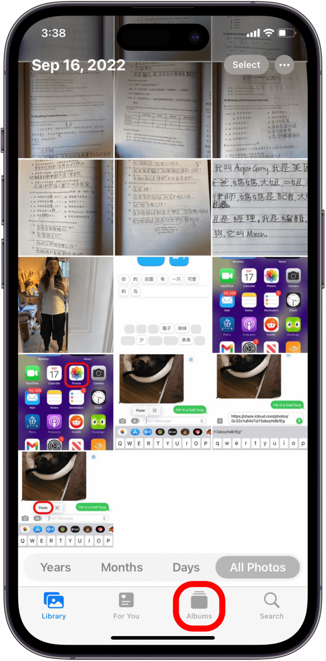 Tap d'albums