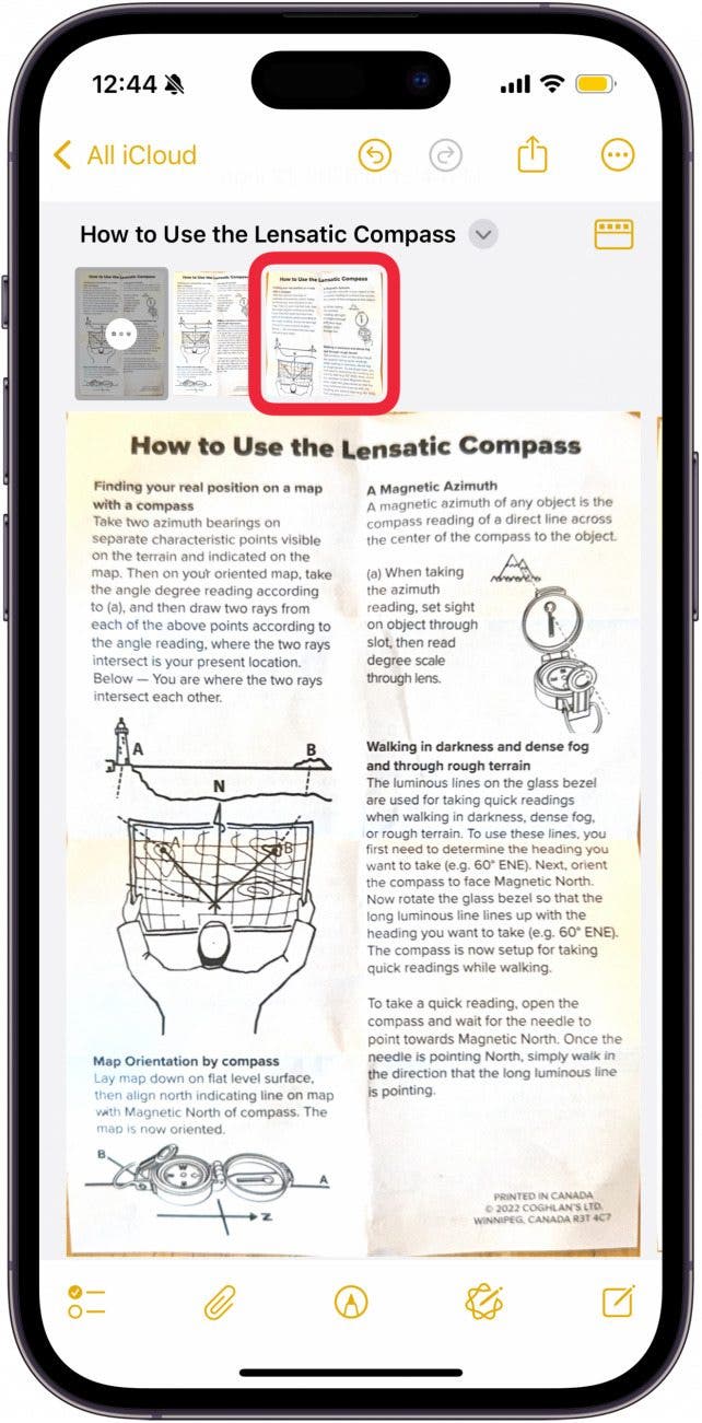 1745352048 265 Comment scanner sur iPhone a laide de notes