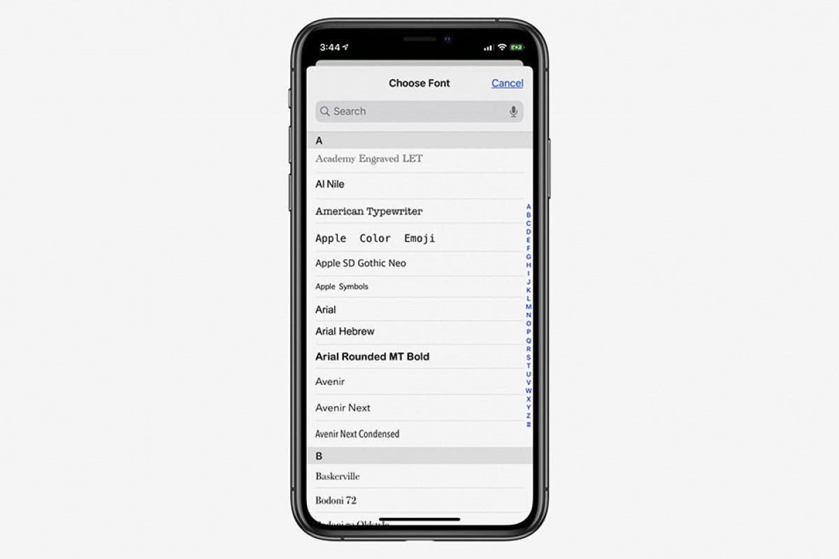 1745427614 Comment changer la police de messagerie iPhone