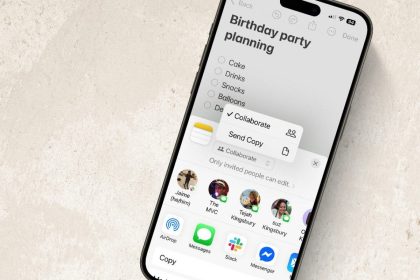 1745604747 Comment faire une note partagee et collaborer sur un iPhone