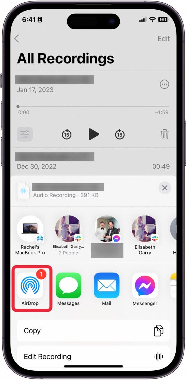 Comment transférer des enregistrements vocaux de l'iPhone à l'ordinateur