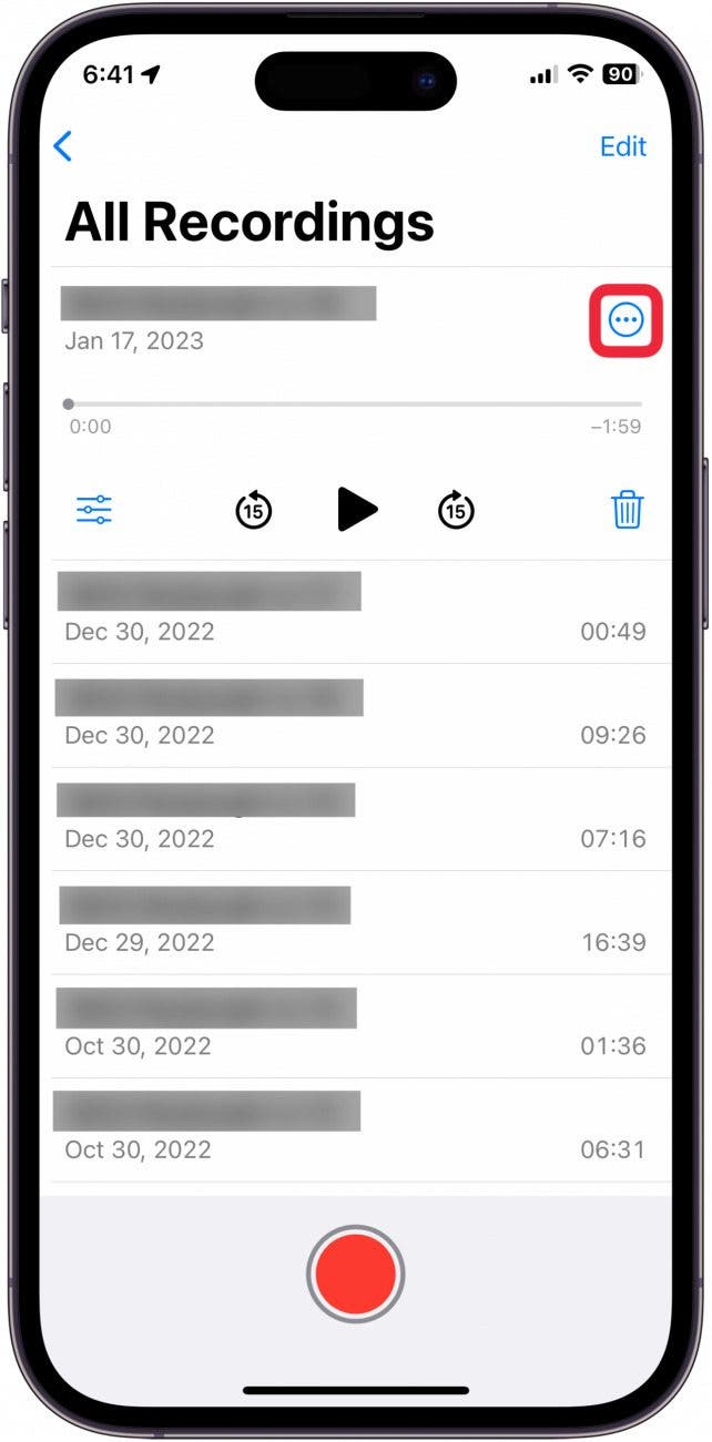 Importer des mémos vocaux de l'iPhone à l'ordinateur