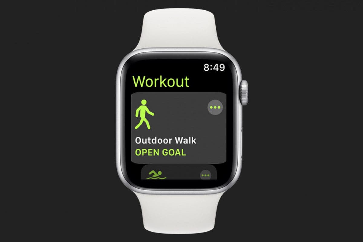 Comment demarrer un entrainement sur Apple Watch