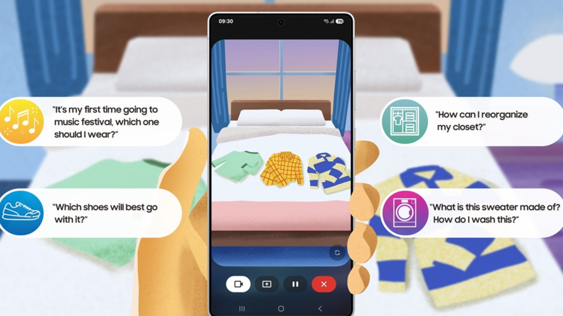 Gemini Live Camera Feature frappe Pixel 9 et Galaxy S25