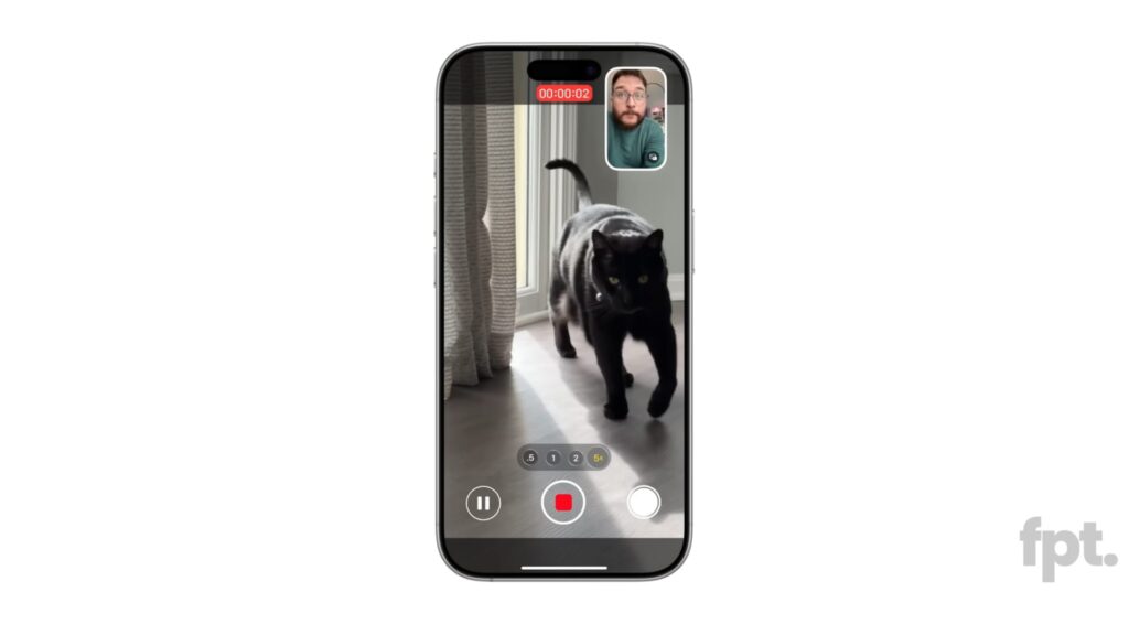iPhone 17 Pro les deux caméras enregistrant